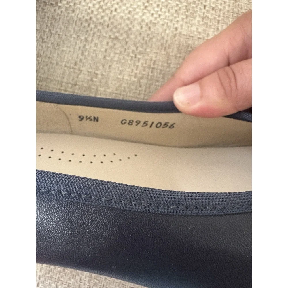 SAS‎ Milano Navy Leather Pump Shoes 